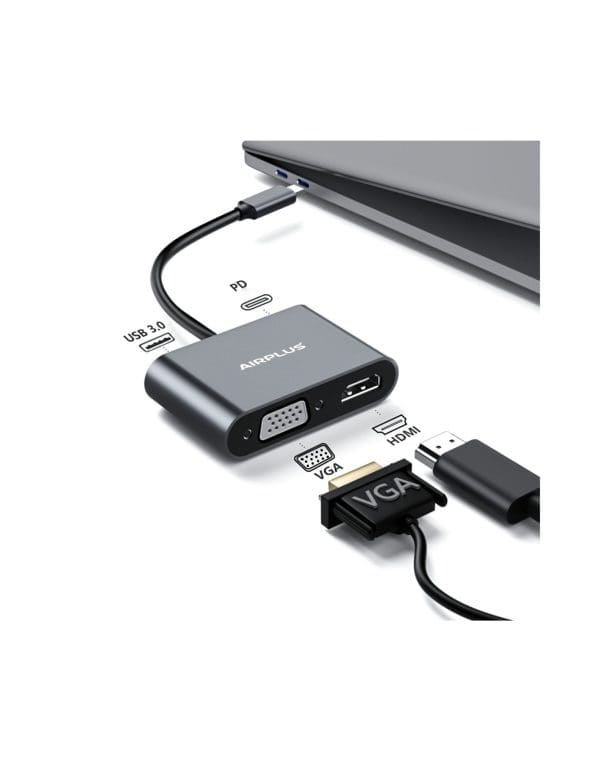 Airplus Adaptateur USB-C® multiport 4-en-1 – Image 3