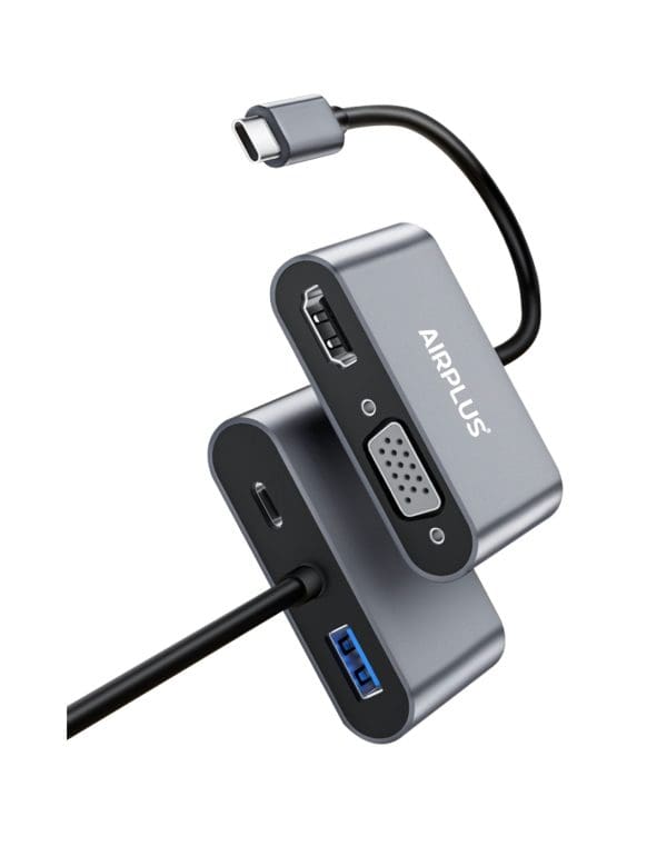 Airplus Adaptateur USB-C® multiport 4-en-1