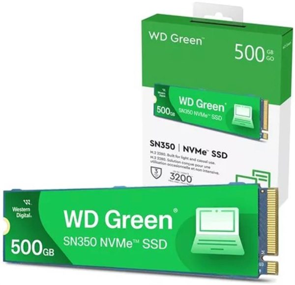 Western Digital WD Disque SSD NVMe Green SN350 500 Go – Image 9