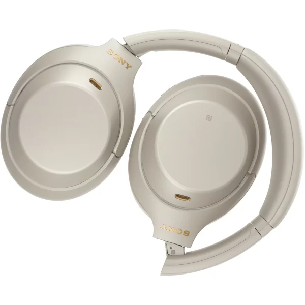 Sony WH-1000XM4 (Noir) (Argent) – Image 5