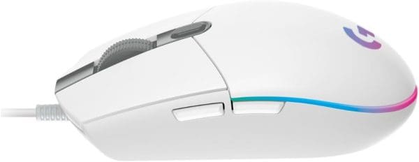 Logitech G102 LIGHTSYNC USB Souris Gaming (Blanch) – Image 3