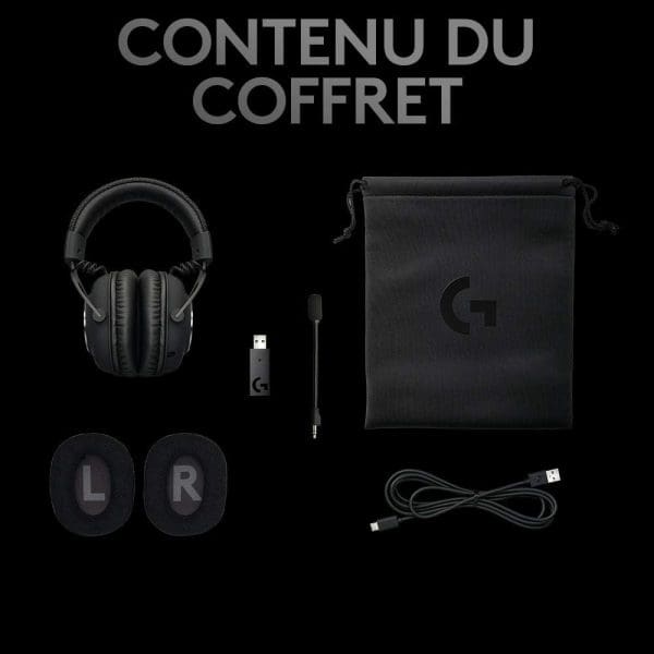 Logitech G PRO X LIGHTSPEED Casque gaming sans fil – Image 3