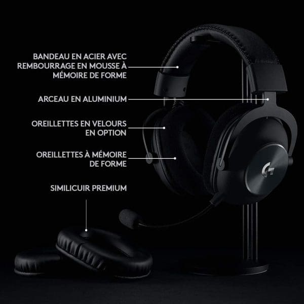 Logitech G PRO X LIGHTSPEED Casque gaming sans fil – Image 8