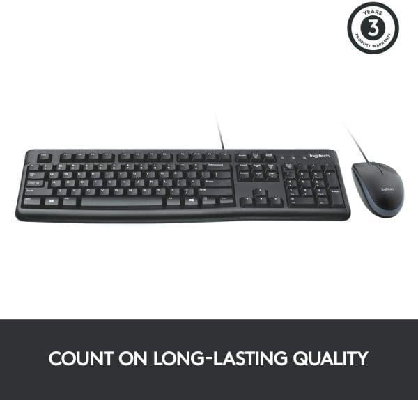 Logitech MK120 Combo AZERTY Filaire – Image 4