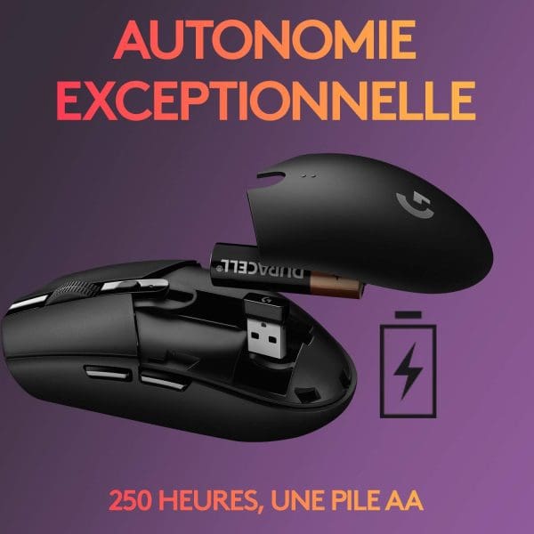Logitech G305 Souris Gamer sans Fil, – Image 5