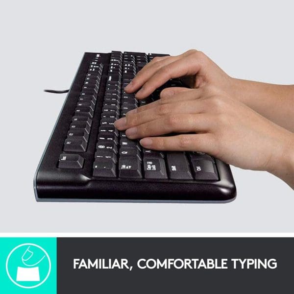 Logitech MK120 Combo AZERTY Filaire – Image 6