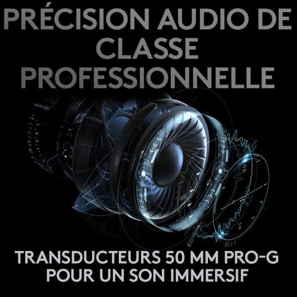 Logitech G PRO X LIGHTSPEED Casque gaming sans fil – Image 7
