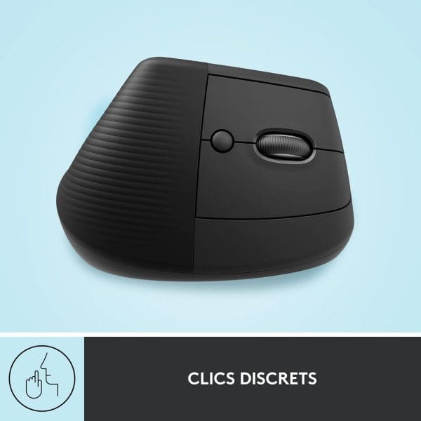 Logitech Lift Souris Ergonomique Verticale,(Noire) – Image 3