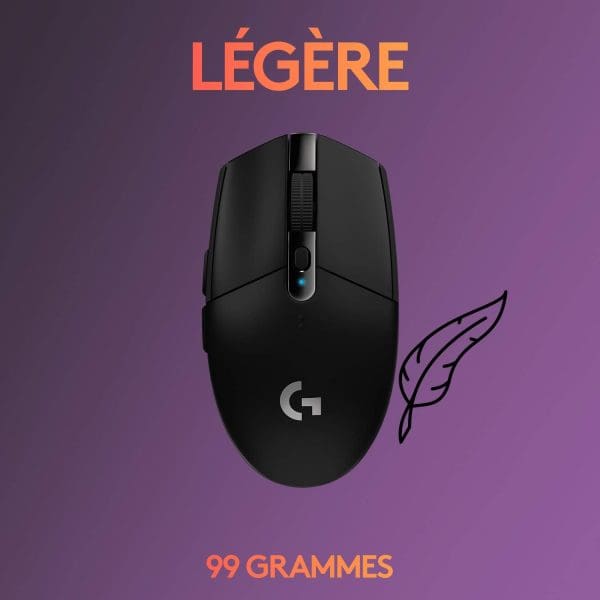 Logitech G305 Souris Gamer sans Fil, – Image 4
