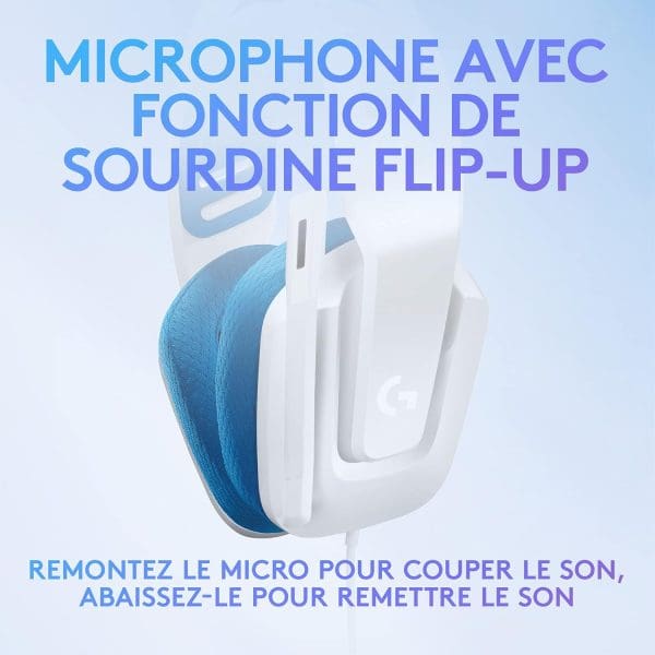 Logitech G335 Casque Gamer Filaire – Image 4