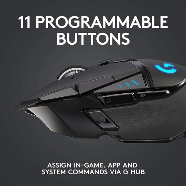 Logitech G502 LIGHTSPEED Souris sans Fil – Image 3