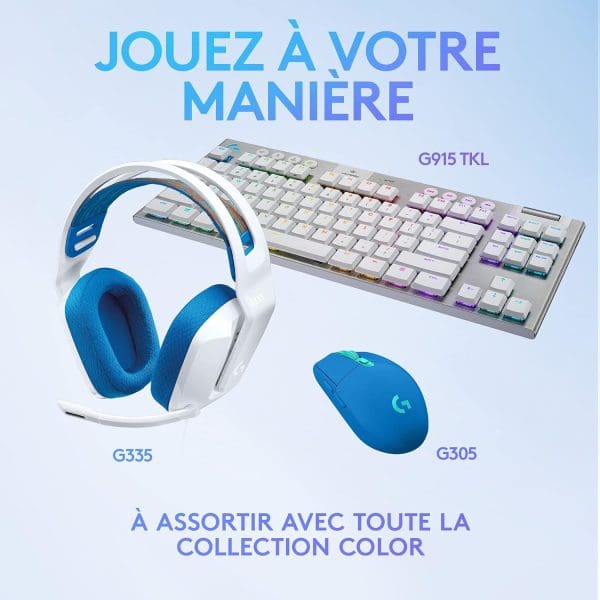 Logitech G335 Casque Gamer Filaire – Image 9