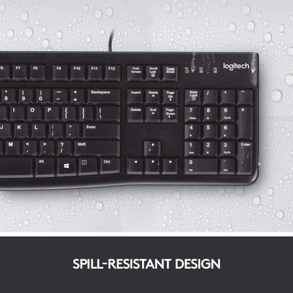 Logitech MK120 Combo AZERTY Filaire – Image 2