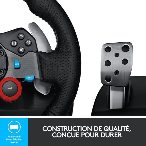 Logitech G29 Driving Force Volant Avec Pédales + Levier de vitesses – Image 6