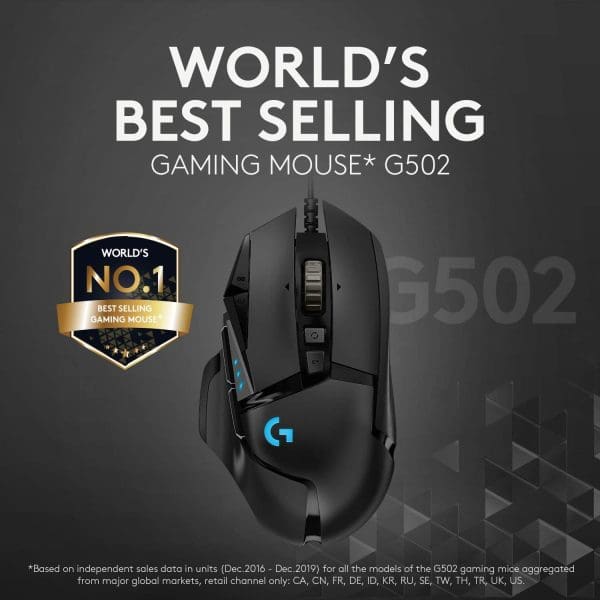 Logitech G502 HERO Souris Gamer Filaire – Image 5