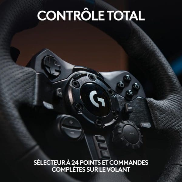 Logitech G923 Volant de Course et Pédales PS5 – Image 4