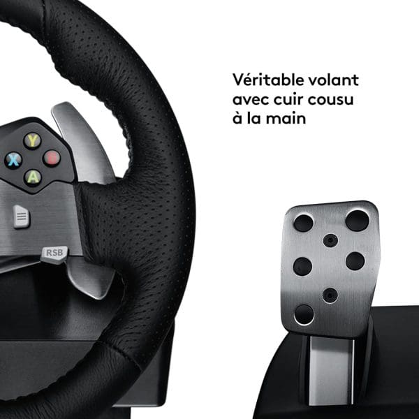 Logitech G G920 Driving Force Aluminium  et Pédales – Image 7
