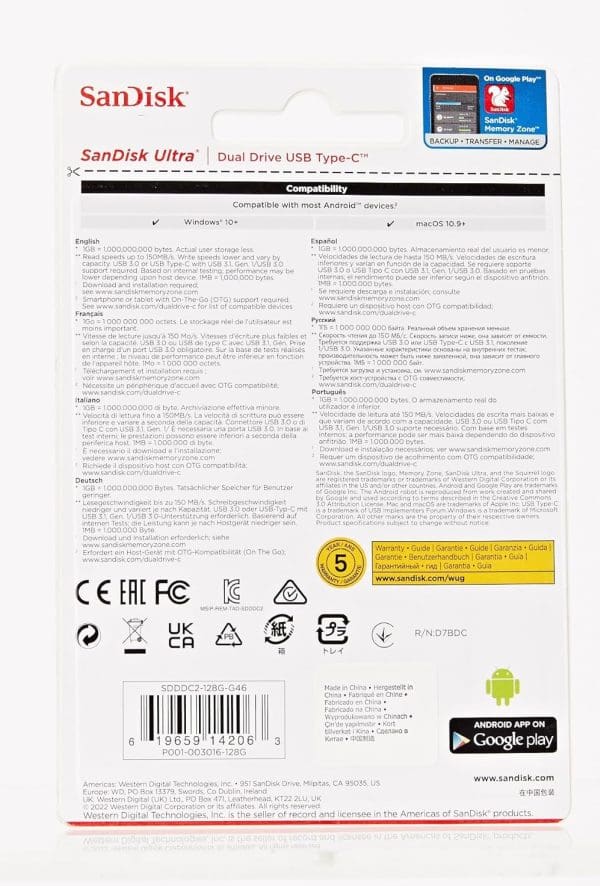 SanDisk Ultra Dual USB Type-C 64 Go – Image 8