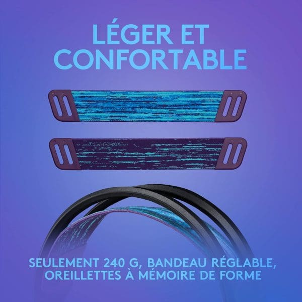 Logitech G335 Casque Gamer Filaire – Image 7