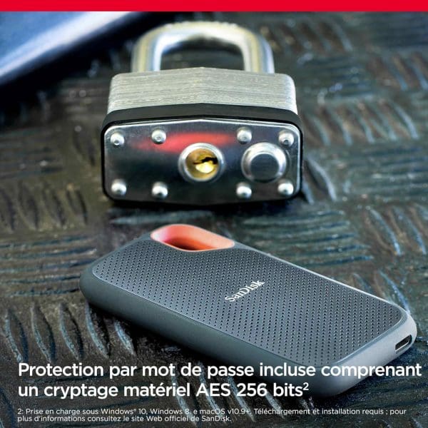SanDisk 1To Extreme Disque SSD externe, Portable – Image 4