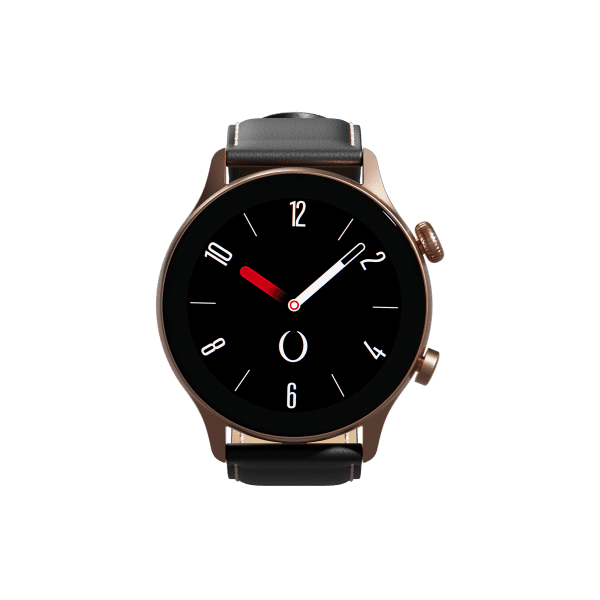 ORYX Gleam4 (Cadran crème Bracelet Cuir Noir) – Image 2