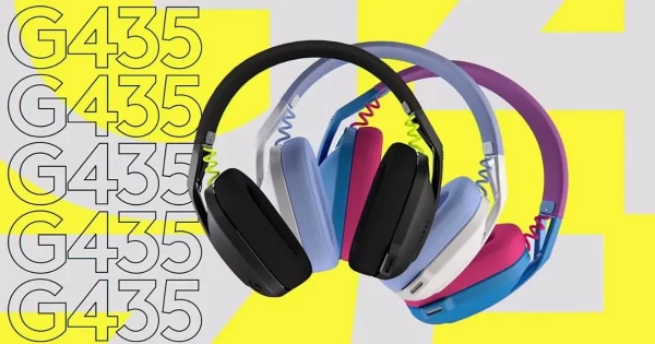 Logitech G435 LIGHTSPEED & Bluetooth sans Fil Casque Gamer – Image 6