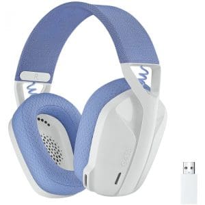 Logitech G435 LIGHTSPEED & Bluetooth sans Fil Casque Gamer