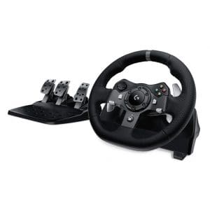 Logitech G G920 Driving Force Aluminium  et Pédales