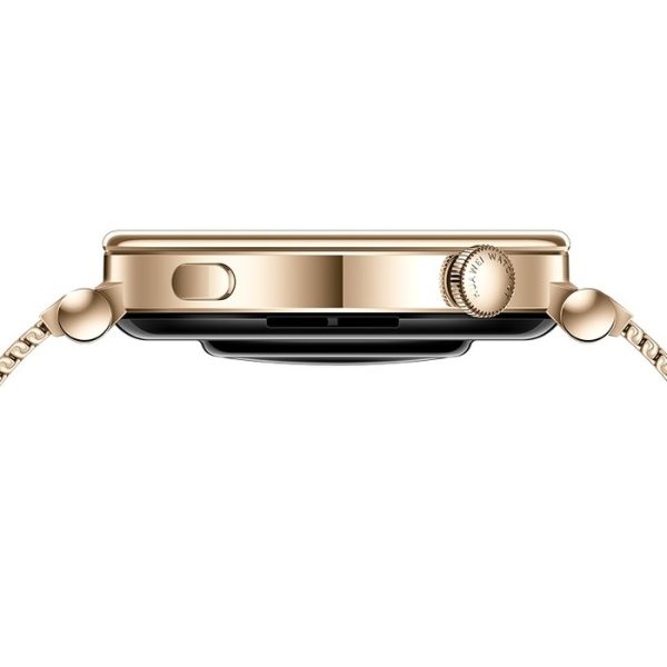 HUAWIE WATCH GT 4 41 MM ÉLÉGANT ACIER INOXYDABLE DORÉ – Image 4