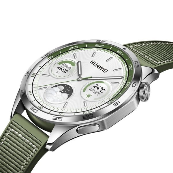 HUAWEI Watch GT 4 46 MM Cuir Vert – Image 3