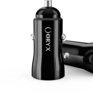 ORYX Chargeur allume cigare rapide Noir 18w