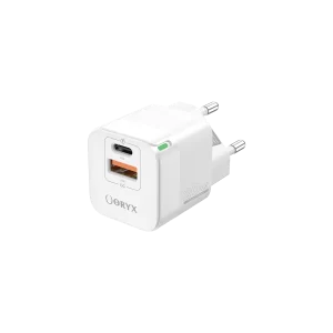 ORYX Mini Power charger NPC-220, fast charge 20W Blanc