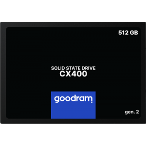 GoodRam CX400 gen.2 2.5" 512 Go Série ATA III 3D TLC NAND