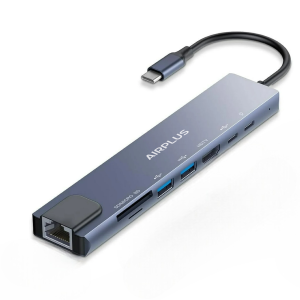 Airplus Adaptateur USB C HUB multiport 8 en 1