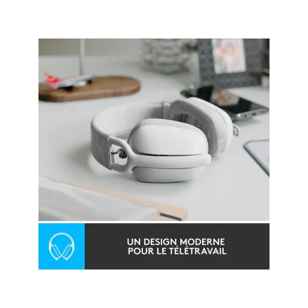 Logitech Zone Vibe 100 Blanc – Image 3