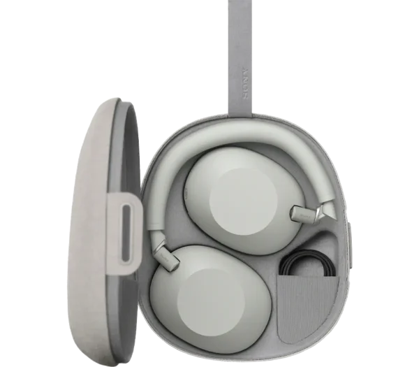 Sony Casque sans fil à réduction de bruit WH-1000XM6 Silver – Image 8