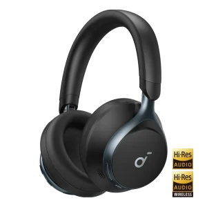Soundcore by Anker Space One | Active Noise Cancelling Headphones Noir