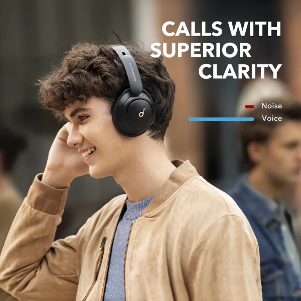 Soundcore by Anker Life Q30 | Bluetooth Noise Cancelling Headphones Noir – Image 5