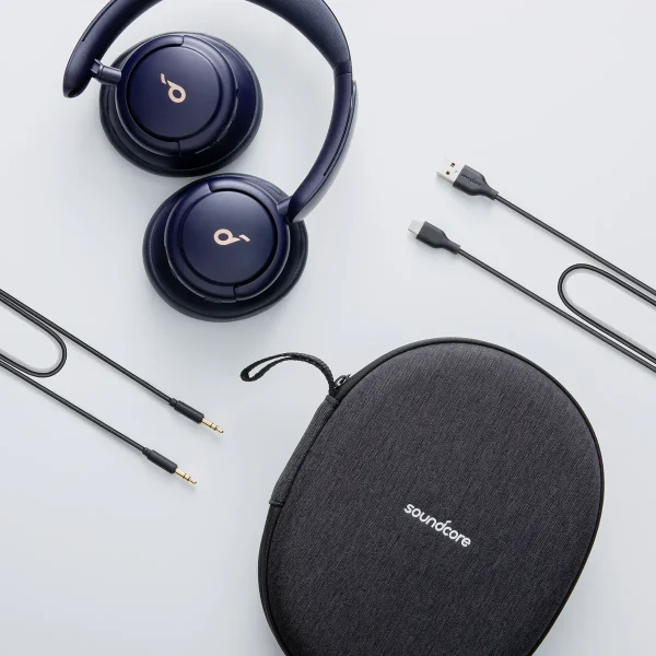 Soundcore by Anker Life Q30 | Bluetooth Noise Cancelling Headphones Bleu – Image 2