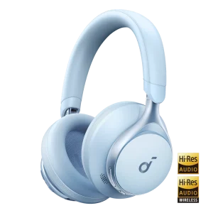 Soundcore by Anker Space One | Active Noise Cancelling Headphones Bleu