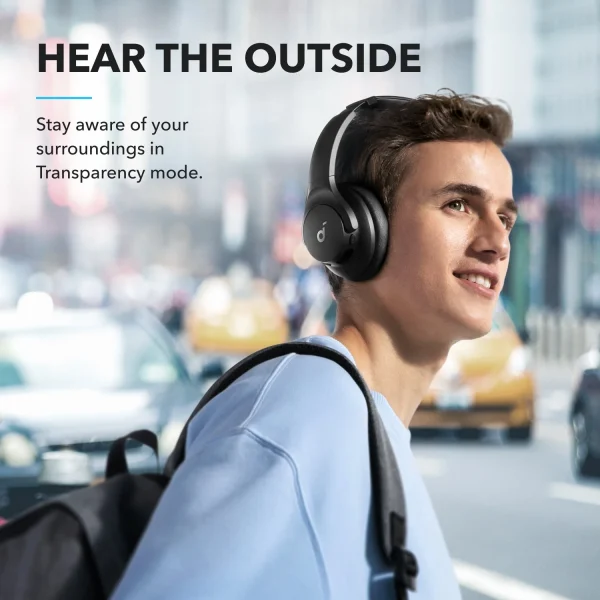 Soundcore By Anker Q20i | Hybrid Active Noise Cancelling Headphones Blue – Image 5