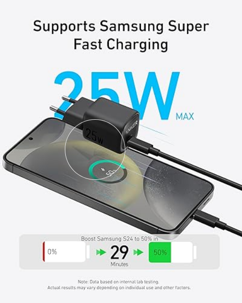 Anker Chargeur 312 rapide - USB C - 25W – Image 5