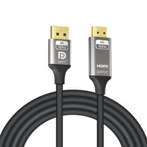 Airplus Active Display Port Vers HDMI 4k60Hz Video Audio Cable 2M