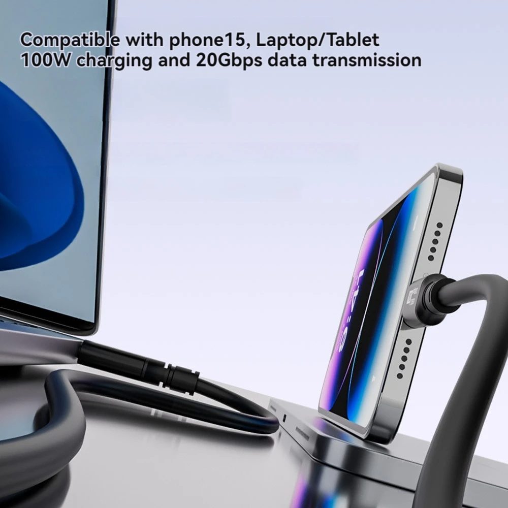 Airplus Cable USB 3.2 Gen2 Type-C toType-C 100W 20Gbps 8K60Hz 2M – Image 9