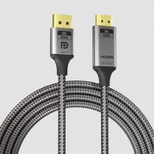 Airplus Display Port Vers HDMI 8K60Hz 4k140Hz Video Audio Cable 2M