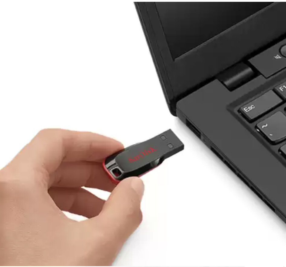 Sandisk Cruzer Blade USB Flash Drive - 32GB (Red) – Image 5